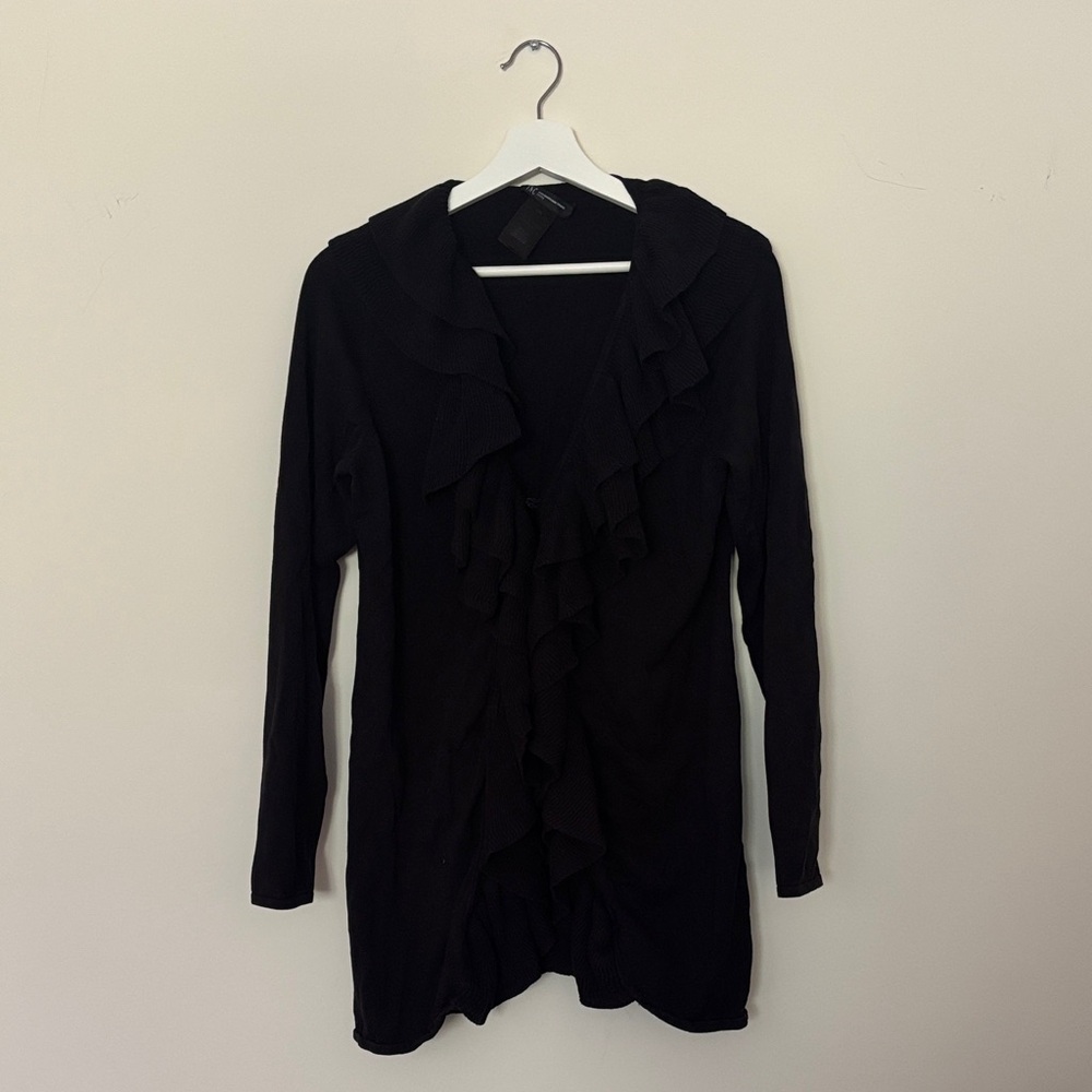 INC International Concepts Black Cardigan